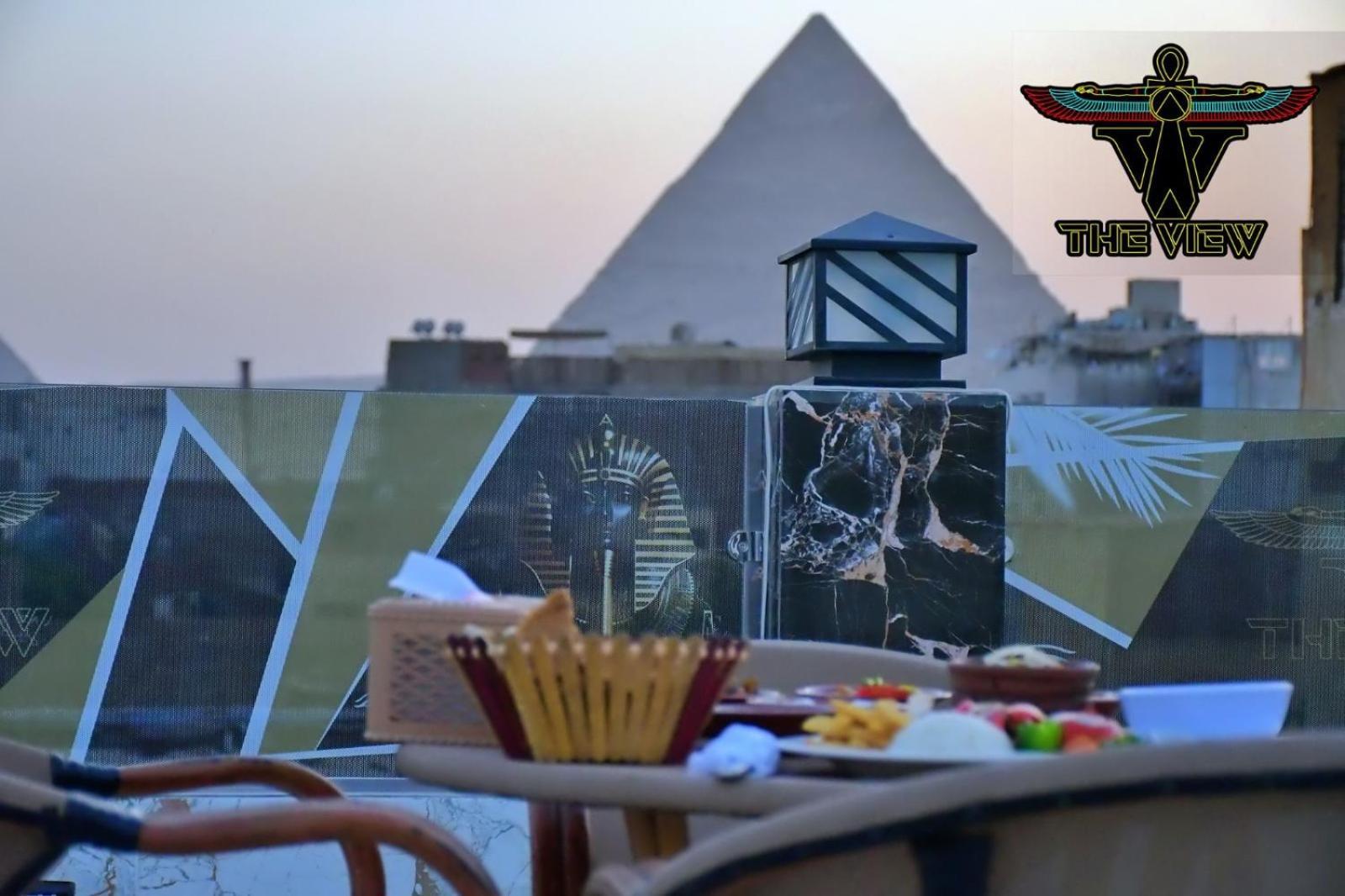 The View Pyramids Hotel Kafret el-Gabal Exterior foto