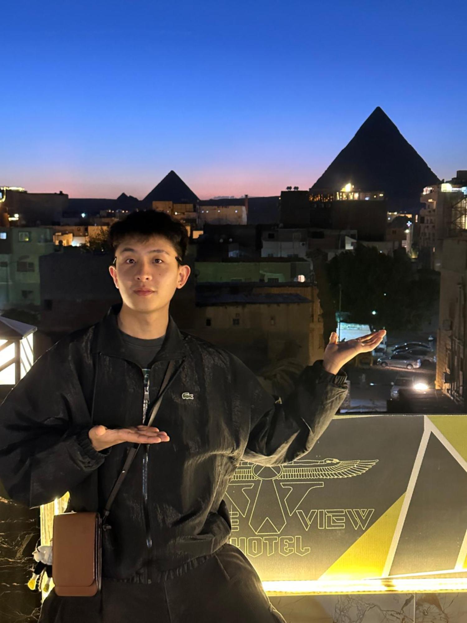 The View Pyramids Hotel Kafret el-Gabal Exterior foto